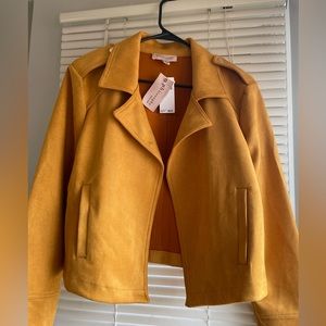 New! Philosophy Faux Leather Jacket